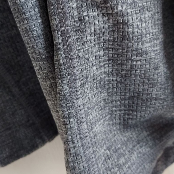 Champion Gray Men' Double Dry Active Tee 2XL Long Sleeve Crew Neck Workout Sport - Picture 5 of 9